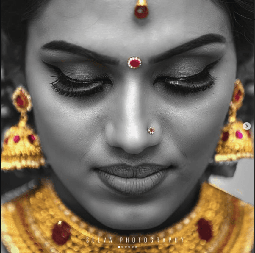 Selva Photography bridal detail portrait